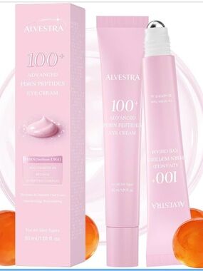 100+ Advanced PDRN Peptides Eye Cream — Pink
